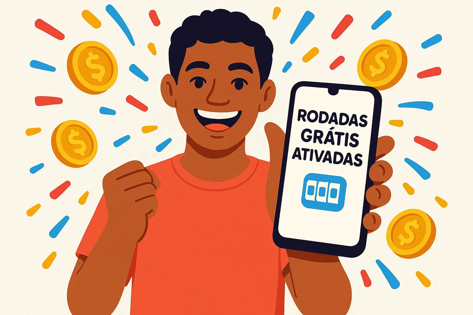 Rodadas grátis em cassino com Pix